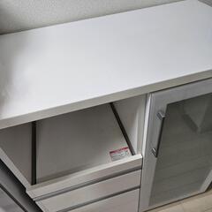ミドルレンジボード 食器棚 (ニトリ購入)の画像