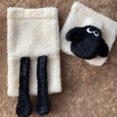 ひつじのショーン　トイレットペーパーホルダーカバー の画像