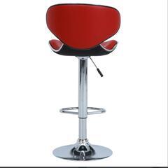 今月限定でカウンターハイチェア ワインレッド色の画像