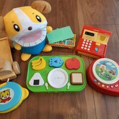 こどもちゃれんじ　おもちゃセット　歯磨きトレーニング　レジ　音おもちゃ