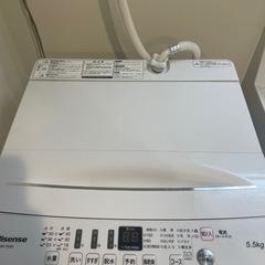 全自動電気洗濯機　Hisense HW-T55D