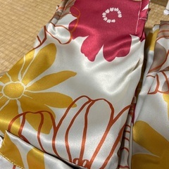 お値下げしました。①北欧風 花柄カーテン  ※2枚セットの画像