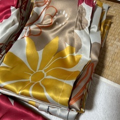 お値下げしました。①北欧風 花柄カーテン  ※2枚セットの画像