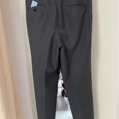 No.112814　w76  グレー冬ズボン　高校ズボン　男子ズボン　鳥取工業高校　の画像