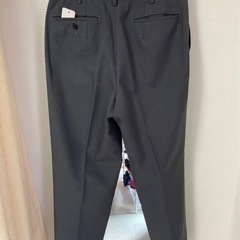 No.11283　w76 グレー冬ズボン　高校ズボン　男子ズボン　鳥取工業高校の画像