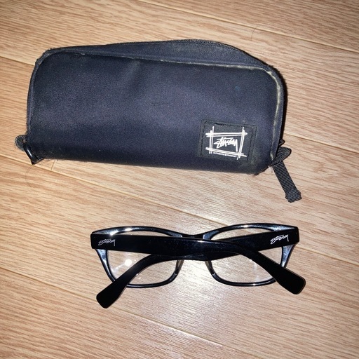 Stussy伊達めがね