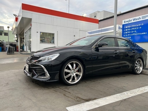 マークX⭐︎モデリスタ⭐︎後期仕様⭐︎低走行⭐︎車高調⭐︎流れるウィンカー⭐︎二本出しマフラー