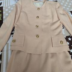 【売約済】お値下げ中！昭和レトロ 金ボタン スーツ 9号の画像