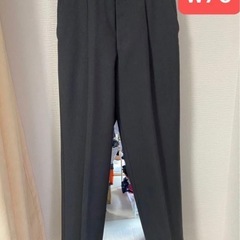 No.112813　w70 グレー冬ズボン　高校ズボン　男子ズボ...