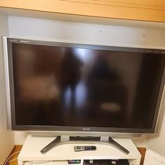 【決まりました】SHARP　AQUOS　６５型テレビ　テレビ台つき