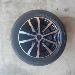 中古ノーマルタイヤホイール付き155/65R14 ヨコハマブルーアースの画像