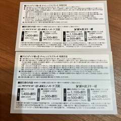 スキー場　リフト半額券　2枚セット（おまけ付き）の画像