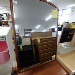 【C848】ドレッサー  ※椅子に汚れ有りの画像