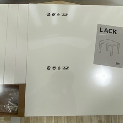 【新品！】IKEA LACK サイドテーブル の画像