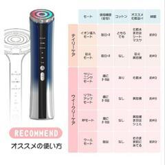 美顔器 4色LED 光エステ 1台多役 6種類モード 3段階レベルの画像