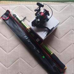 投げ竿3.0m×スピニングリールセット