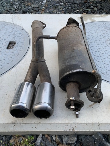 旧規格　スズキスポーツ　マフラー