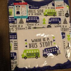 お得！新品未開封☆子供半袖パジャマ3点セットの画像