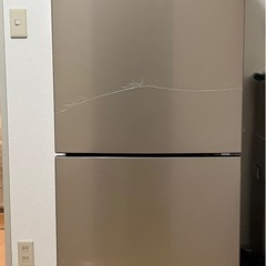 【美品】2022年購入218L Haier　冷凍冷蔵庫 JR-NF218B　