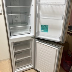 【美品】2022年購入218L Haier　冷凍冷蔵庫 JR-NF218B　