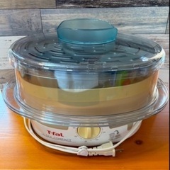 ダイヤルひとつで簡単調理‼️野菜、蒸し鶏が簡単に出来ちゃう！T-fal  スチームクッカーの画像