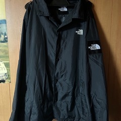 North face ナイロンジャケット　黒　Lサイズ