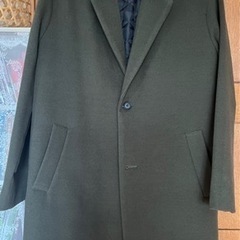 アーミーグリーン　チェスターコート

