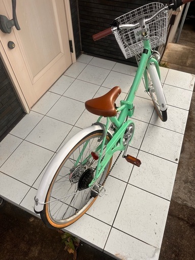 室内保管22インチ子供用自転車