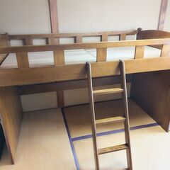 子供用ロフトベッドの画像