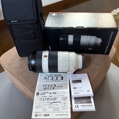SONY  GMASTER交換レンズFE100-400mm