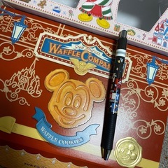 ディズニーランド　　ボールペン　
ミッキー　お土産　空き箱　中身なしの画像