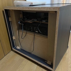 自宅でカラオケがLD CD CDV対応スピーカーアンプの画像