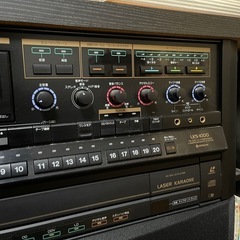 自宅でカラオケがLD CD CDV対応スピーカーアンプの画像