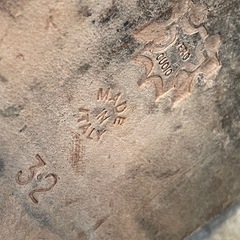 イタリア製　白　レザーブーツ　21センチの画像