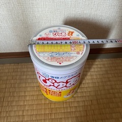 ぴゅあ 大缶 8缶 820g ミルク缶 空き缶 リメイク 収納 おもちゃ 工作の画像