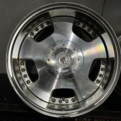 【希少】SUPERSTAR LODIO DRIVE PURE SPIRITS ロデオドライブ 17インチ 4本 8.5J5HPCD150-24 深リム バーフェン ランクル100等　(MHZ600)クレジットカード QRコード決済可能の画像