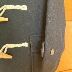 american rag cie ダッフルコート　ブラックの画像