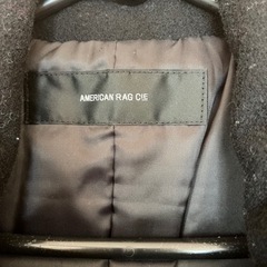 american rag cie ダッフルコート　ブラックの画像