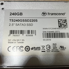 トランセンド　SSD 220S 240GBの画像