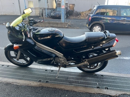 希少⁉️ カワサキ　ZZR250 EX250H 社外二本出しマフラー　大阪発