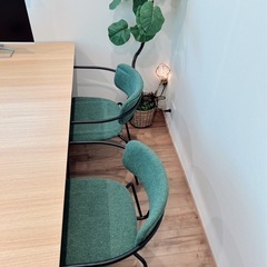 購入者確定【1セット限り】美品✨チェア2脚セットの画像