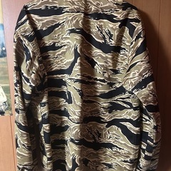 日本製　リアルマッコイズ　タイガーカモ　ストライプジャケット　Lサイズの画像