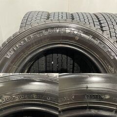 DUNLOP WINTER MAXX LT03M 205/70R16 111/109L 16インチ ライトトラック用 スタッドレス 6本 エルフ キャンター等　(KTK334) クレジットカード QRコード決済可能の画像