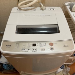 AQUA　洗濯機 2019年式　