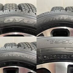 タイヤ新品 バランス済【TOYO GIZ 195/65R15】スタッドレス【トヨタ エスクァイア 純正ホイール 15インチ 6J5HPCD114.3+50】ノア等(MTC770)クレジットカード QRコード決済可能の画像