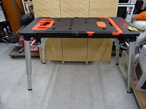 売約済！【恵庭】VERTAK屋外屋内7In1多機能ガレージワークベンチ折りたたみ式ワークテーブル　未使用品