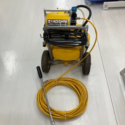 【中古】【動作OK】【店頭引取限定】KOSHIN 工進 電動噴霧器 MS-252RT25 24,200円（税込） 