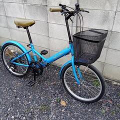 自転車　折りたたみ　20インチの画像