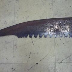 古道具 大のこぎり 2点セット 刃渡り64cm・75cm アンティーク サビあり 鋸 ノコギリ 大鋸 古民具 のこぎり 札幌市東区 新道東店の画像