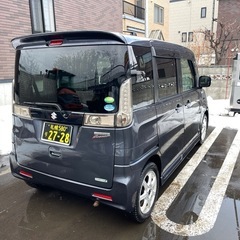 ☆彡　H26車 スズキ  スペーシアカスタムターボ　4WD 車検付き　MK32S  　　　車検2年付☆彡の画像